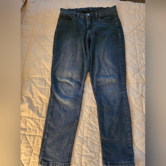 Curve Appeal Denim - Curve Appeal Essential Skinny Medium Wash Jeans- 12/31